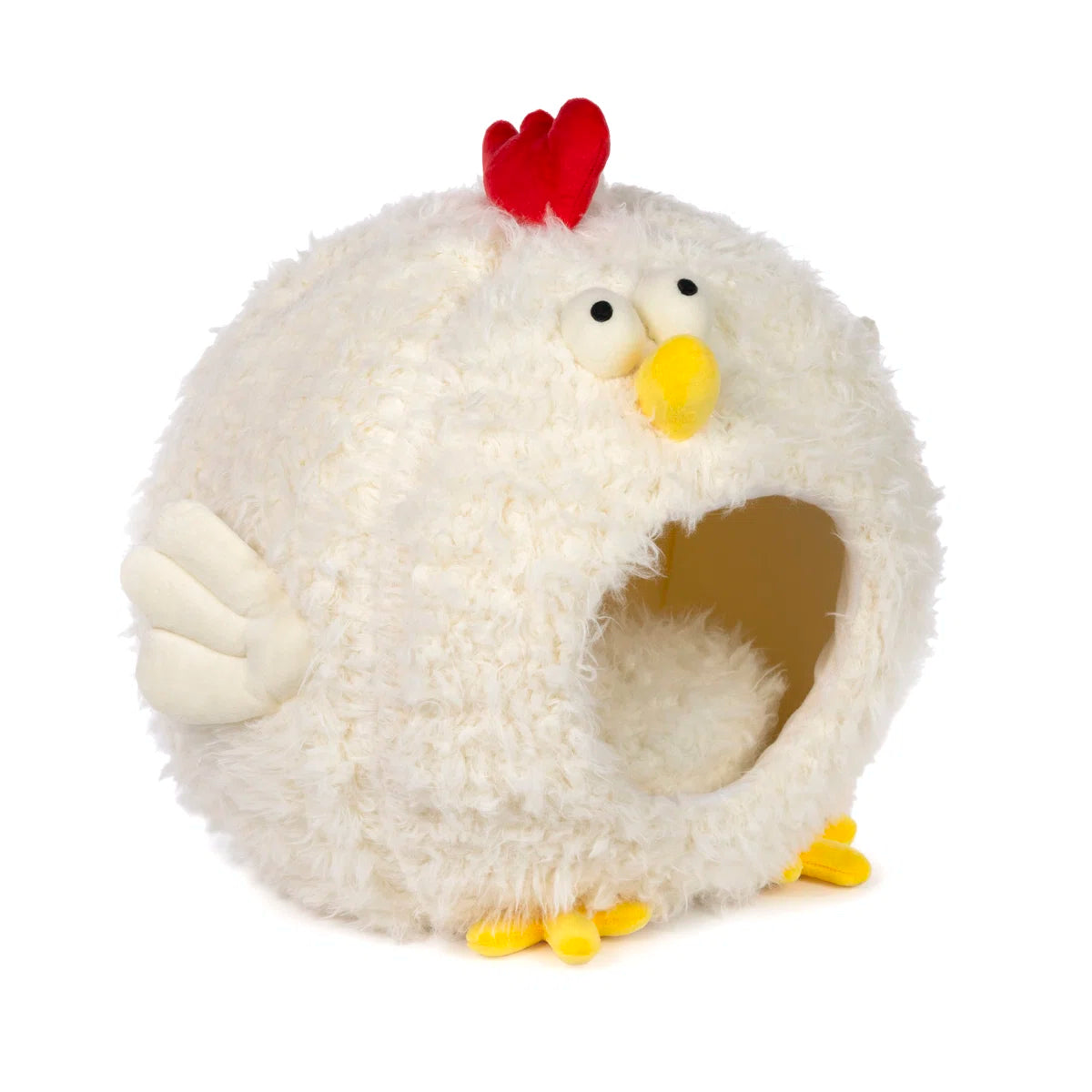 Cute Chicken Shaped Enclosed Cat Bed