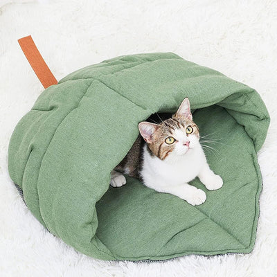 Soft Breathable Warm Elastic Cat Cave Bed